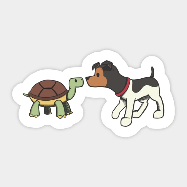 Turtle Buddy Sticker by Hey Buddy Comics